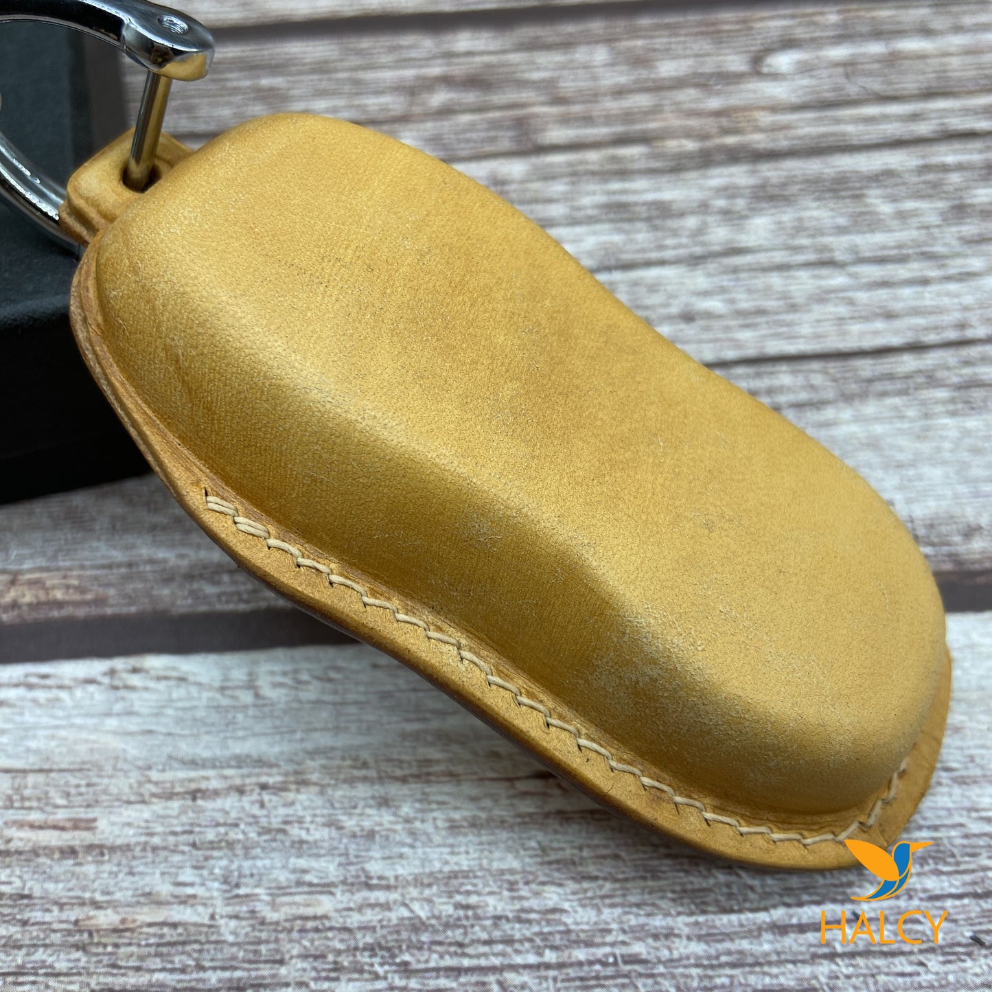 Leather Key Case for 2020-2025 911, Panamera, Taycan, Cayenne, Macan, Boxster - Custom Fob Gift