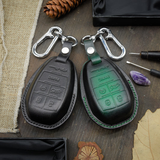 Leather Key Case for 2020-2025 Giulia, Stelvio, Tonale - Custom Fob Gift