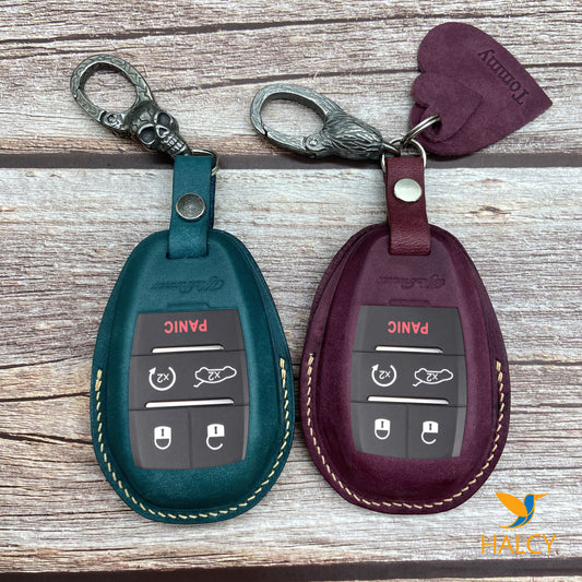 Leather Key Case for 2020-2025 Giulia, Stelvio, Tonale - Custom Fob Gift