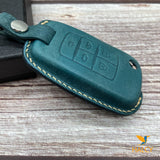 Leather Key Fob Cover Case fits for Buick Encore, Buick Verano, LaCrosse, Buick Verano, GMC Terrain, Malibu, Chevrolet Camaro, Cruze