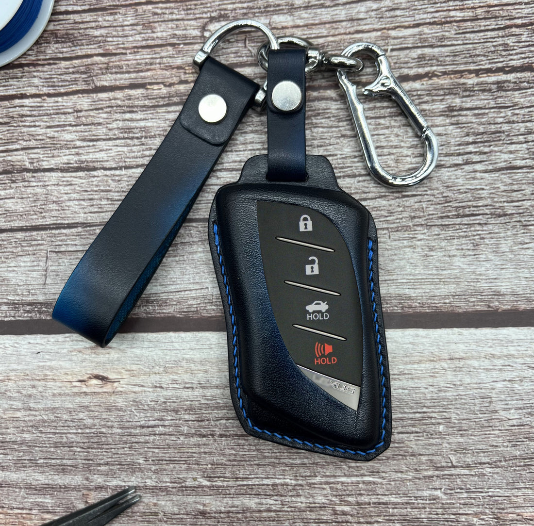 Leather Key Case for 2020-2025 IS, ES, nx, rx, gx, lx, rz - Custom Fob Gift