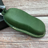 Leather Key Case for 2020-2025 911, Panamera, Taycan, Cayenne, Macan, Boxster - Custom Fob Gift