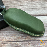 Leather Key Case for 2020-2025 911, Panamera, Taycan, Cayenne, Macan, Boxster - Custom Fob Gift