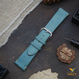 Pueblo leather Watch strap with quick-release spring bars. Choice of Width - 16mm, 18mm, 20mm, 22mm, 24mm, Etc..