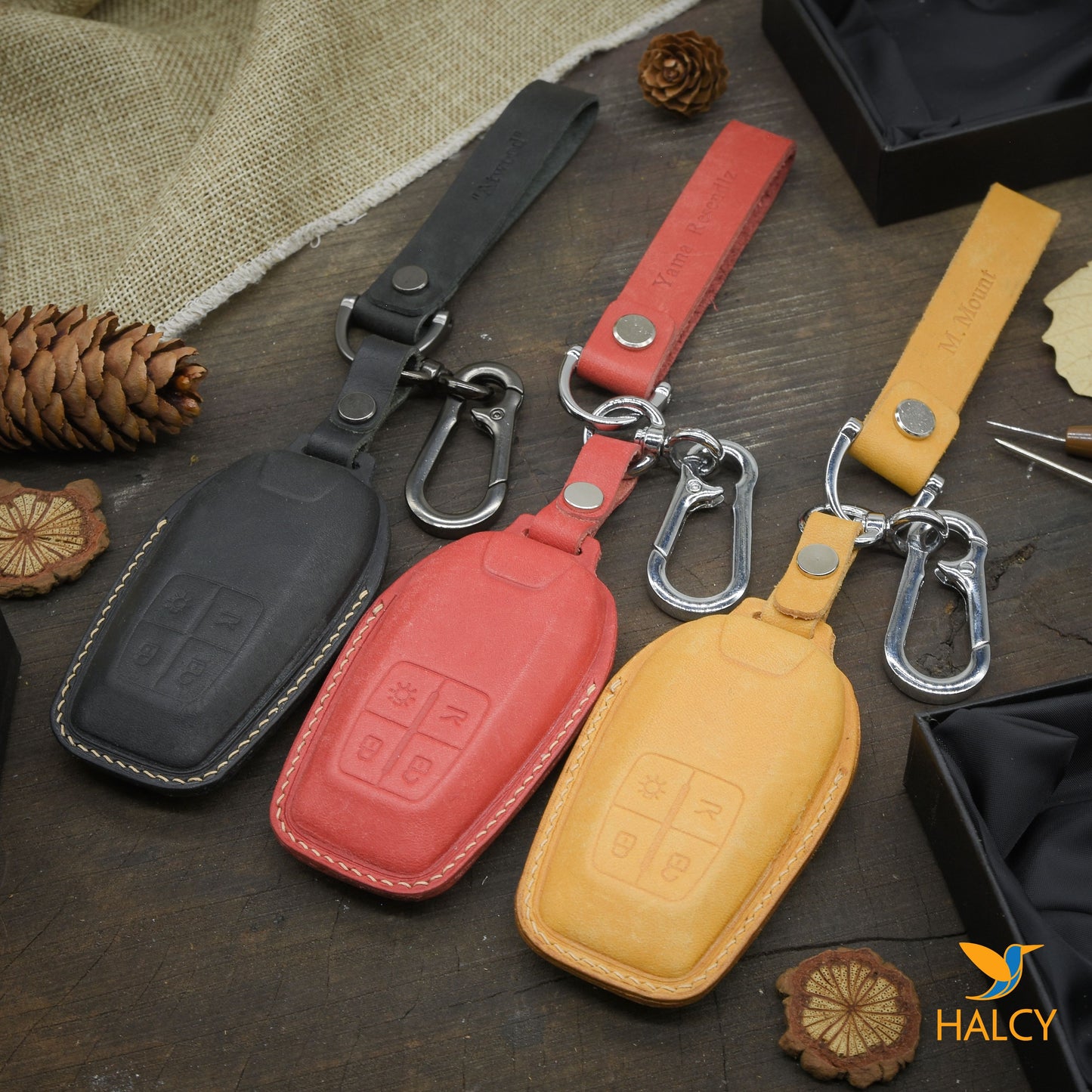 Key Fob Cover Fit Ror Ferrari Roma / F8 / 488 / Portofino / 812 / SF90 / ST90 / 458 / F430, Personalized Keychain