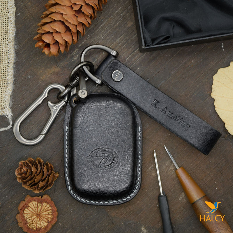 Leather Car Key Fob Cover Fit for Lexus  CT200h, GS460, LS460,  LX570,  GX460, IS350, RX350,  RX450h, LX470, Personalized Keychain