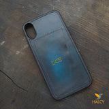 Leather Case iPhone With Card slot, Free Initials embossing