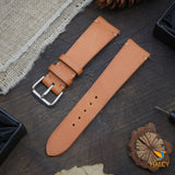 Pueblo leather Watch strap with quick-release spring bars. Choice of Width - 16mm, 18mm, 20mm, 22mm, 24mm, Etc..