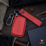 Leather Car Key Fob Cover Fit for Lexus ES350, GS, IS350,  LX570,  NX200t, NX300h, RC300,  RCF, RX350,  RX450h, Personalized Keychain