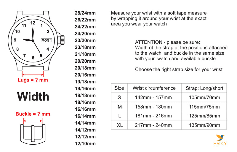 Epsom Calf leather Watch strap with quick-release spring bars. Choice of Width - 16mm, 18mm, 20mm, 22mm, 24mm, Etc..