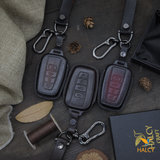 Leather  Key Cover, key fob holder Toyota Camry Avalon Corolla Toyota RAV4, Toyota Prius Prime, 2018-up Toyota 86 GT 3 and 4 buttons