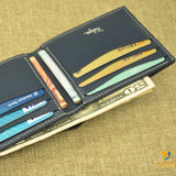 Stingray leather bifold wallet