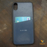 Leather Case iPhone With Card slot, Free Initials embossing,