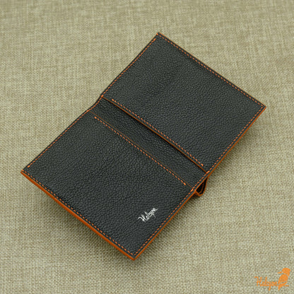 Lizard leather bifold wallet mens