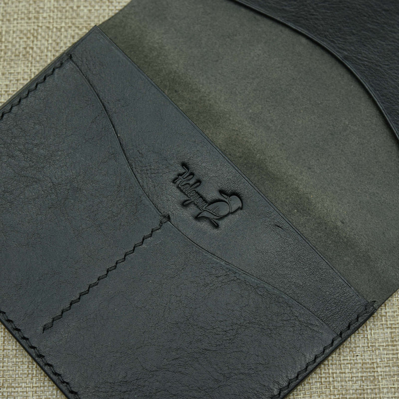 Vachetta leather passport cover