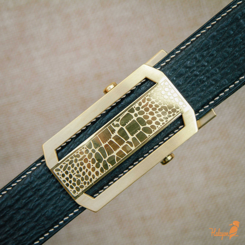 Handcrafted Shark skin Leather Belts