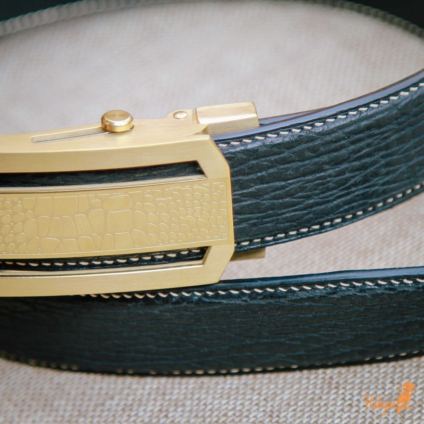 Handcrafted Shark skin Leather Belts