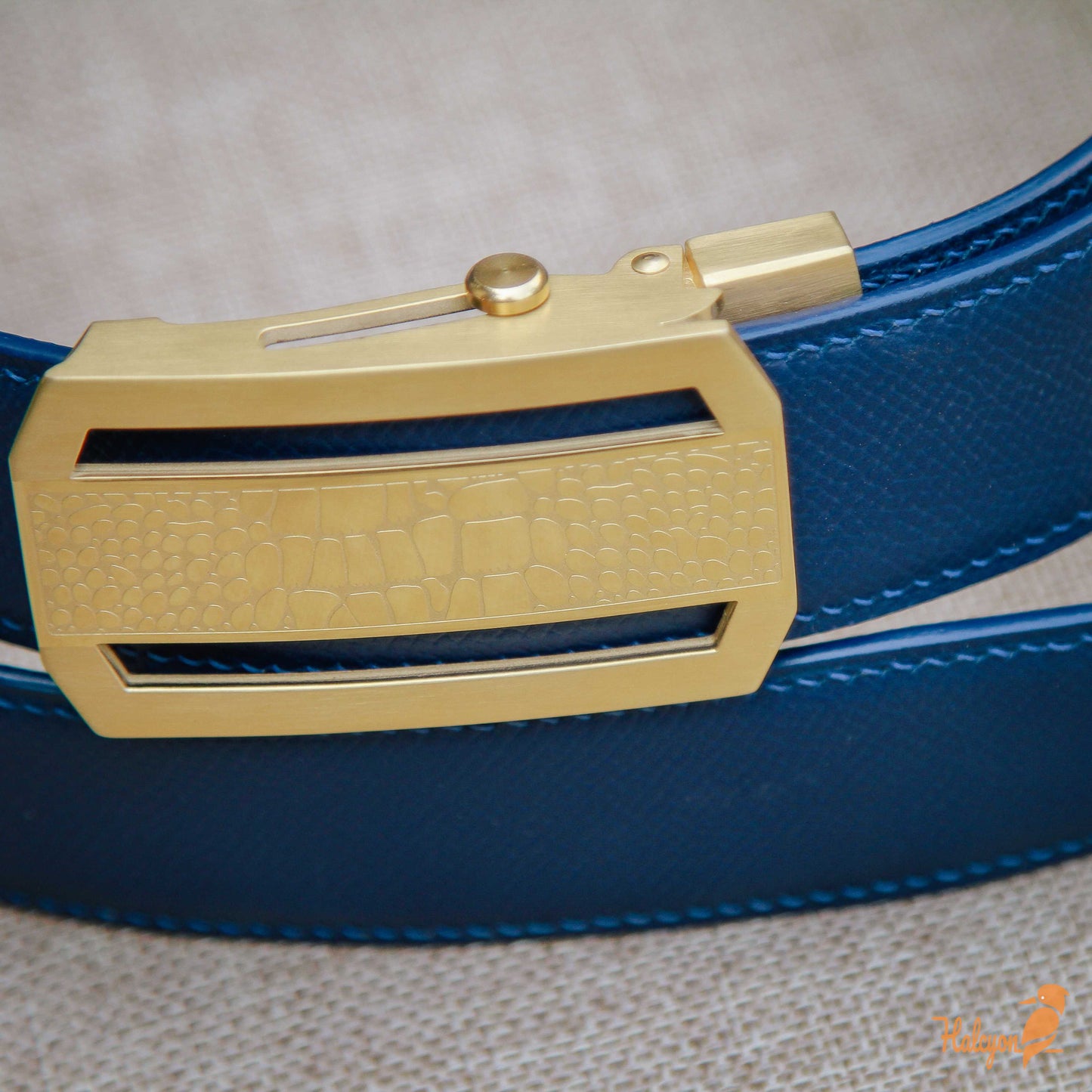 Handcrafted Epsom leather belts