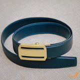 Handcrafted Epsom leather belts