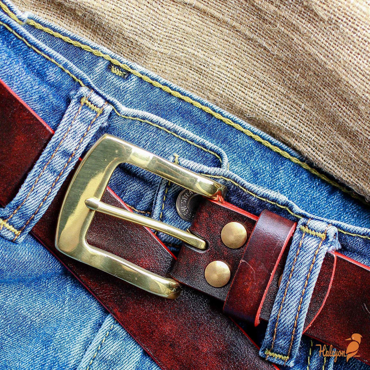 Handcrafted Veg Leather Belts