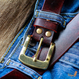 Handcrafted Veg Leather Belts