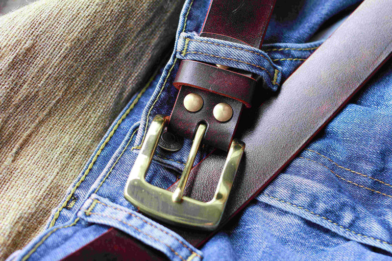 Handcrafted Veg Leather Belts