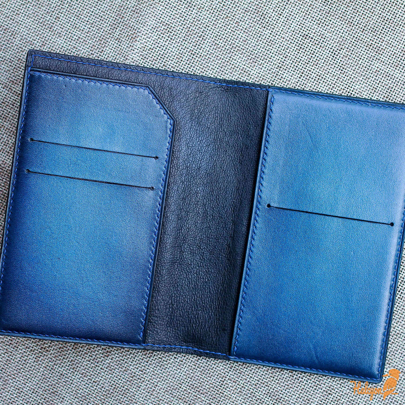 Veg leather passport cover