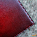 Veg leather passport cover