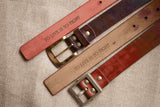 Handcrafted - VEG - Leather Belts