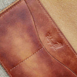 Veg leather passport cover