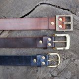 Handcrafted Veg Leather Belts