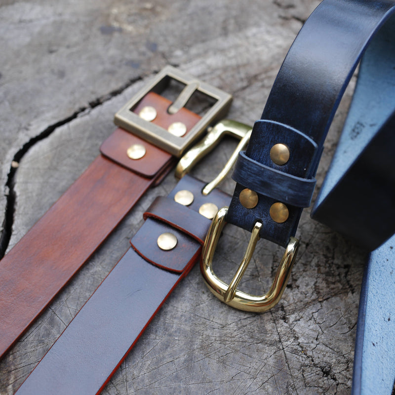 Handcrafted Veg Leather Belts